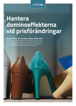 Hantera dominoeffekterna vid prisförändringar