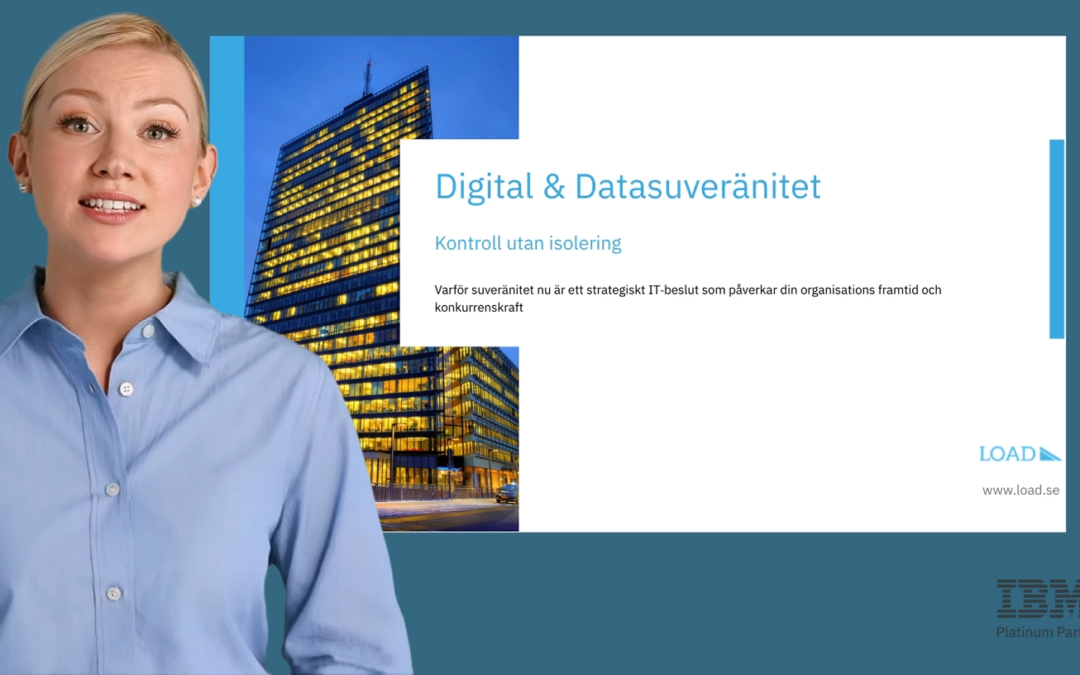 Digital & Datasuveränitet – kontroll utan isolering